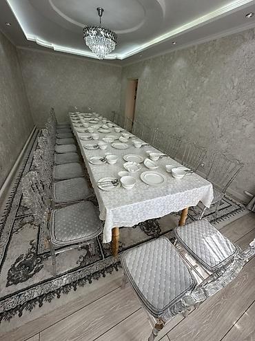 круглые столы в аренду: Стол и стул для зала, Новый, цвет - Серый — 2