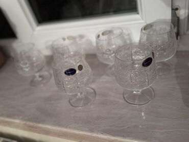 Qədəhlər: Qədəhlər, rəng - Ağ, Xrustal, 4 ədədli dəst — 7