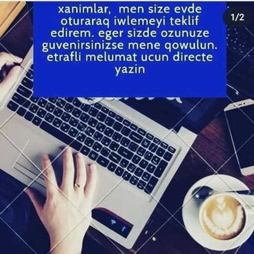 nəzarətçi vakansiya 2024: Evdə oturaraq işləmək istəyən xanımlar üçün əla təklif! Əgər siz də