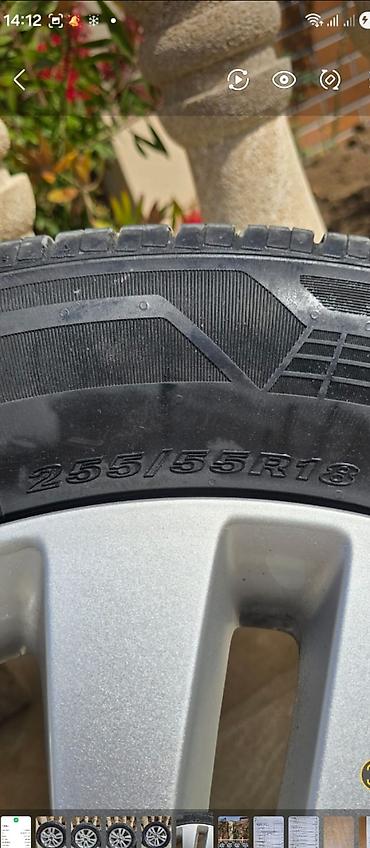 şam disk 17: İşlənmiş Disk təkər Kia 255 / 55 / R 18, 5 Boltlu — 2