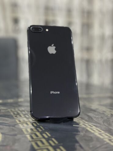 iphone 16 almaq: IPhone 8 Plus, 64 ГБ, Space Gray, Отпечаток пальца, Беспроводная зарядка, С документами