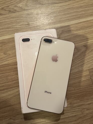 iphone 6 plus islenmis qiymeti: IPhone 8 Plus, 64 GB, Rose Gold, Barmaq izi