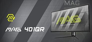 setup: ⚡ MSI MAG401QR – 40” UWQHD Ultrawide Gaming Monitor, 155Hz, IPS — 2