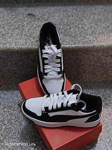 ket ayaqqabilar: Puma Reb-L Spor Ayaqqabı (Model: 398993-01) - Rəng: qara-ağ - Stil — 8
