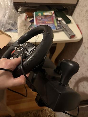 Video oyunlar üçün aksesuarlar: QEOME oyun sükan dəsti - Vibrasiya funksiyalı sükan: real sürüş hissi — 3