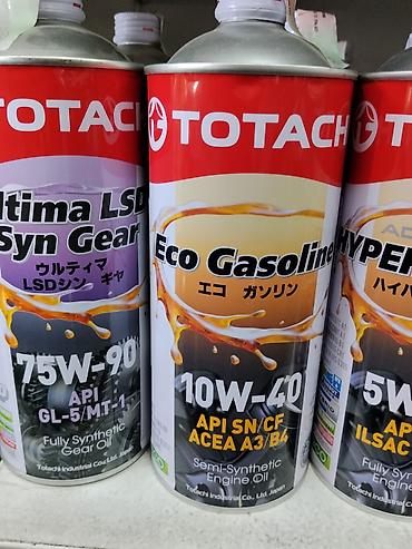 TOTACHI Eco Gasoline 10W-40 — полусинтетическое моторное масло для