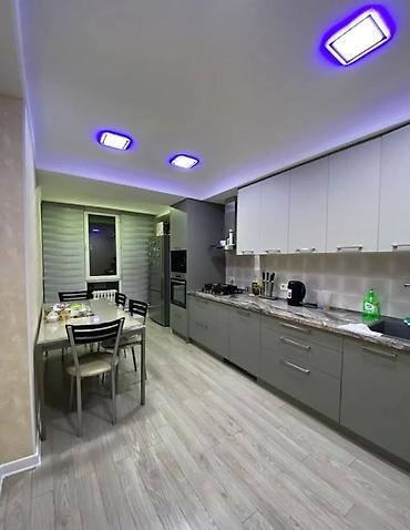 12: 3 комнаты, 97 м², Кок-Жар мкр Элитка, 3 этаж, Евроремонт — 3
