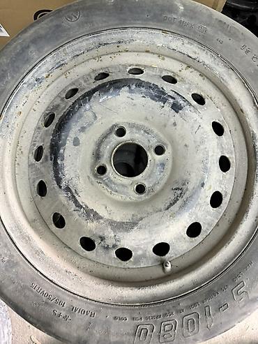 r15 ромашка: Комплект колес с шинами на штампованных стальных дисках. На фит ист — 2