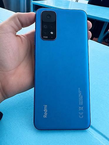 xiaomi mi band 10: Redmi, Redmi Note 11, Б/у, 128 ГБ, цвет - Синий, 2 SIM — 1