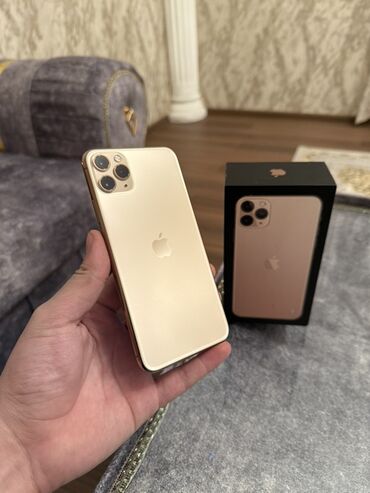 Apple iPhone: IPhone 11 Pro Max, 256 GB, Qızılı, Simsiz şarj — 18