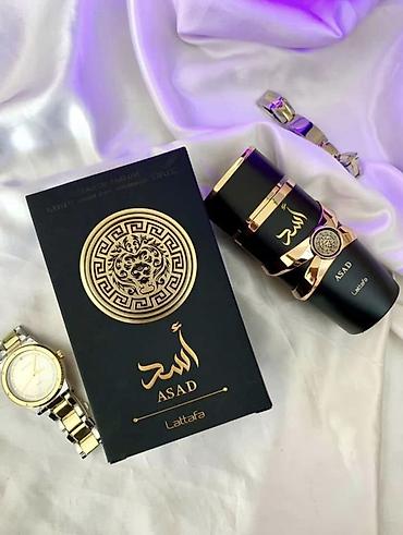 matt pear: 😎Asad Lattafa 100ml baqli qutuda qaliciliqi 1 gune gederdi mohtesem — 1