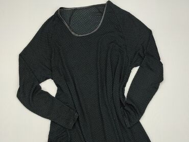 czarna bluzka oversize: Sukienka, Oversize, 2XL (EU 44), stan - Bardzo dobry