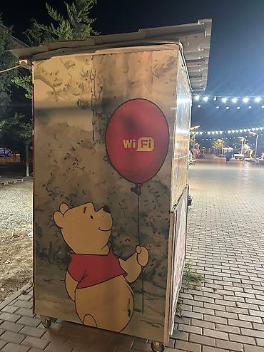 hazır: Park üçün əlverişli kiosk, hazır biznes.Popkorn aparatı və bir qism — 2
