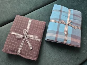 Комплекты постельного белья: Муслиновые постельное белье с нежными цветочными принтами - Материал — 18