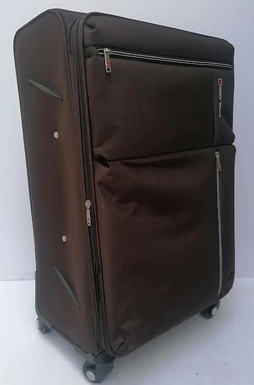 Putni koferi i torbe: Putni kofer na točkićima – Reddy Wenge, braon - Materijal: izdržljiva — 8