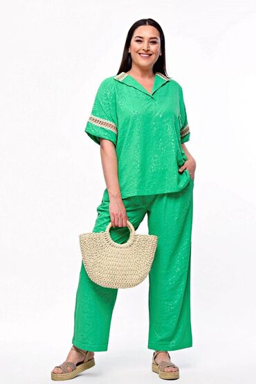 Kompleti: ***Hit kompleti za punije dame cena 3600 Pamuk viskoza elastin Siri — 15