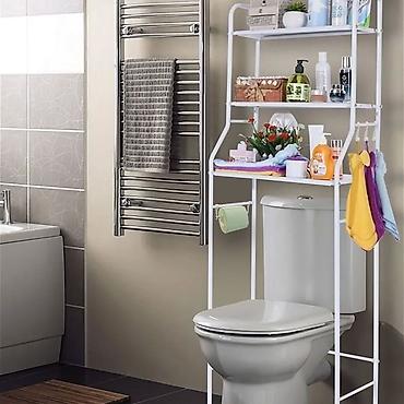 Другие комплектующие: Полка-стеллаж над унитазом «Toilet Rack» — 3