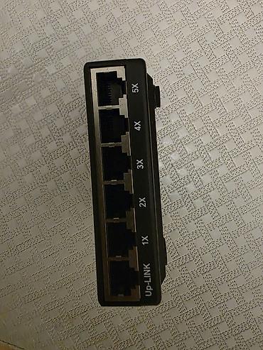 Техника и электроника: LightWave LW-5PSW – 5 Port 10/100 Mbps Ethernet Switch - 5 ədəd RJ45 — 3