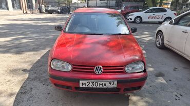 автомобили пасат: Volkswagen Golf IV, 5‑дверный хэтчбек, красный цвет. Кузов и