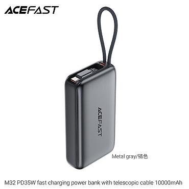 power case: Название: Power Bank ACEFAST M32 PD35W fast charging power bank with — 1