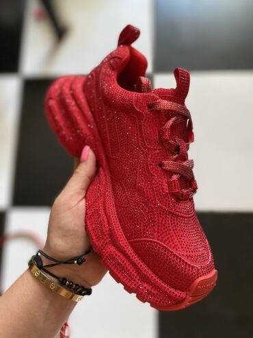красовка: Balenciaga, Ölçü: 36, rəng - Qırmızı, Yeni