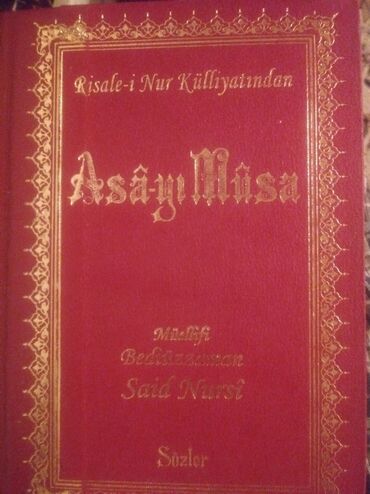 müştük: Risale-i nur külliyatından asayı musa kitabı Kitab təzədi işlənmiyib