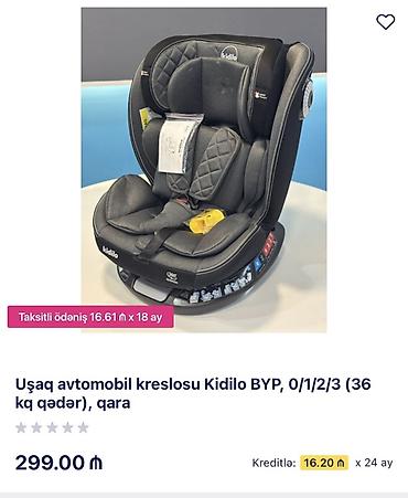 Avtokreslolar: Xüsusiyyətləri: ✅ 360° fırlanma funksiyası ✅ ISOFIX sistemi ilə — 1