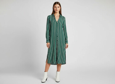 spodnie w paski pull and bear: PULL&BEAR, Sukienka damska, rozmiar M