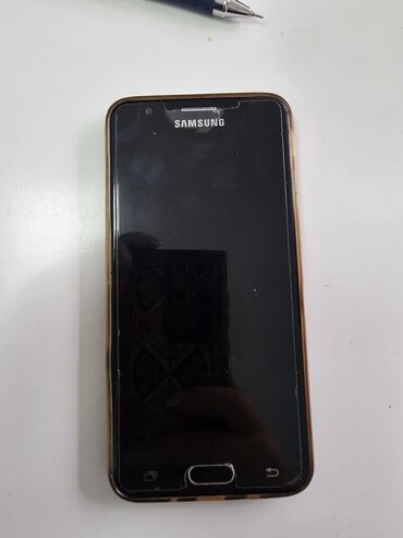 самсунг телефона: Samsung Galaxy J5 Prime, Б/у, цвет - Черный, 2 SIM