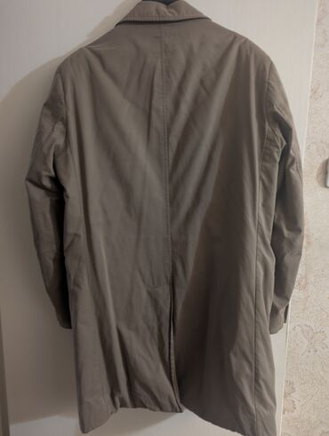 тедди куртка мужская: Эркектердин курткасы, 3XL (EU 46), Колдонулган, түсү - Саргыч боз, Өзү алып кетүү