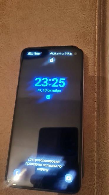 samsung laptop: Samsung Galaxy S10e, 128 GB, rəng - Qara, Barmaq izi — 1