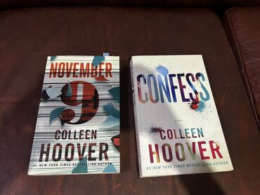 Colleen hoover 9 novemberconfess Colleen hoover ingiliscə bədii
