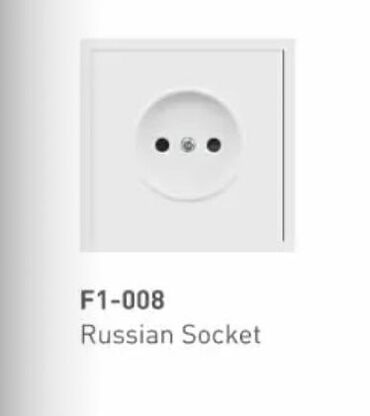 Автоматы: Розетки ФАН Белая электрическая розетка стандартного европейского