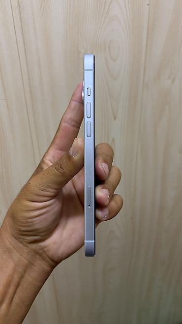 teyes бишкек: IPhone 15 Plus, Колдонулган, 128 ГБ, Ак, Коргоочу айнек, Каптама, 85 % — 5