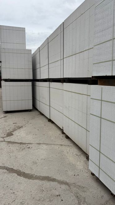 фасадные панели под кирпич с утеплителем цена: Газоблок, Автоклавный, 600x300x200, D600