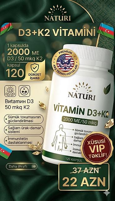 beard oil vitamin c: Naturi Vitamin D3+K2 Məzmun və güc: - Hər kapsulda: 2000 ME D3 və 50 — 1