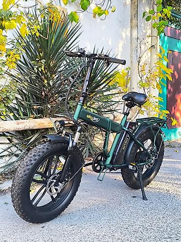 Velosipedlər: Elektrik velosipedi – Skyjet Nitro Fat Tire, qatlanan gövdə — 2