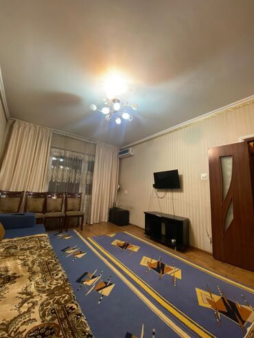 сдам квартиру на долгий срок рядом ул ахунбаева: 3 комнаты, Собственник, Без подселения, С мебелью частично