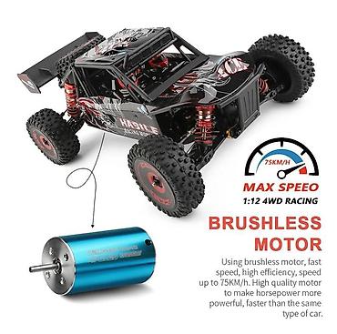 oyuncaq mator: Wltoys 124016 RC car. Sinifnin en guclu motorlarindan biri ile techiz — 6