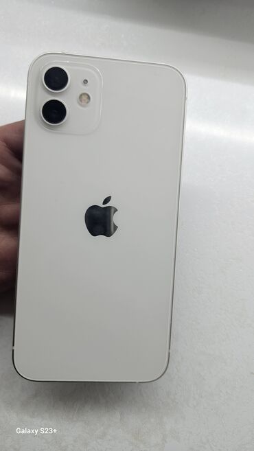 Apple iPhone: IPhone 12, 128 ГБ, Белый, Face ID