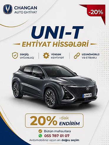 changan uni t: Changan Auto Ehtiyat – UNI-T üçün ehtiyat hissələri - UNI-T modeli — 1