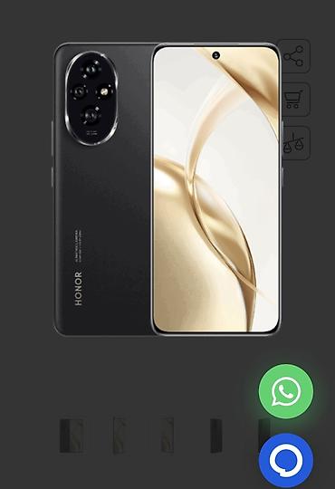 nokia magic max: Honor 200 Smart, 256 GB, rəng - Gümüşü, Face ID — 1