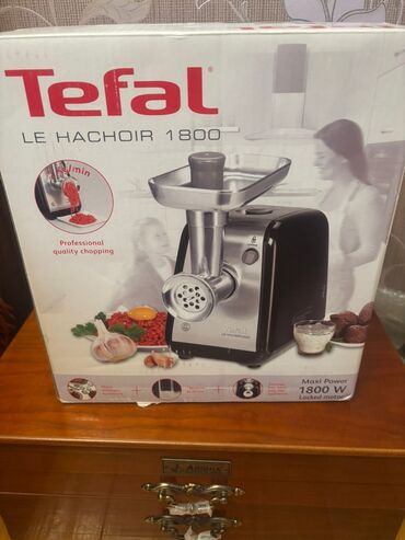 Ət çəkən maşınlar: Ət çəkən maşın Tefal, 1800 Vt, Yeni