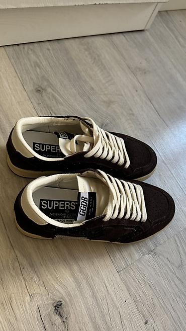 Кроссовки и спортивная обувь: Кеды Golden Goose “SUPER-STAR” (GGDB) - Модель: Super-Star, фирменная — 3