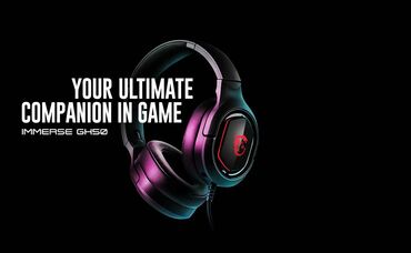 ucuz nausnikler: MSI IMMERSE GH50 Gaming Headset IMMERSE GH50 oyun qulaqlıqlar