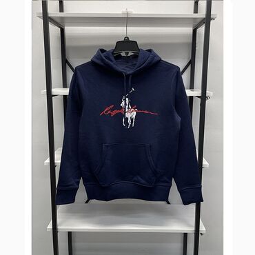 спортивный купальник с шортами: Эркектердин толстовкасы, XL (EU 42), Polo Ralph Lauren, Жаңы, түсү - Көк, Өзү алып кетүү, Акысыз жеткирүү, Акылуу жеткирүү