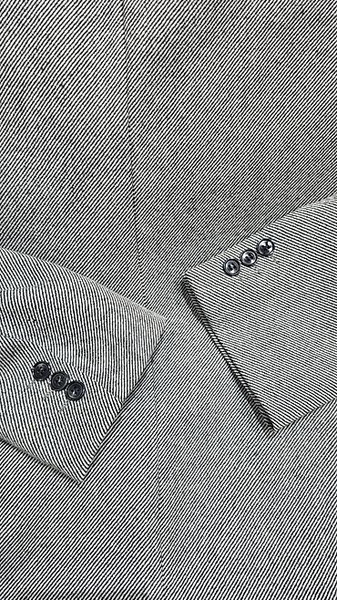 Odela: Muški dvoredni sako Van Gils brend – siv sa sitnim dijagonalnim — 7