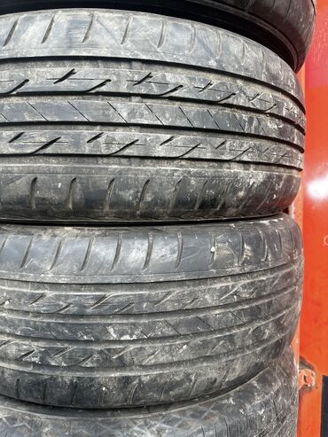 Шины: Шины 225 / 55 / R 17, Лето, Б/у, Пара, Легковые, Япония, Bridgestone