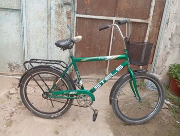 продам велосипед бишкек: İşlənmiş Şəhər velosipedi Stels, 24", sürətlərin sayı: 27, Ünvandan götürmə