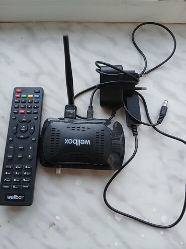 Телевизоры: Peyk antena üçün aparat(krosnu aparatı) Wellbox firması.5 ay bundan
